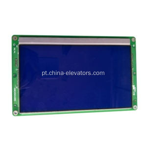 KM51104212G01 Placa de exibição LCD azul para elevadores Kone
